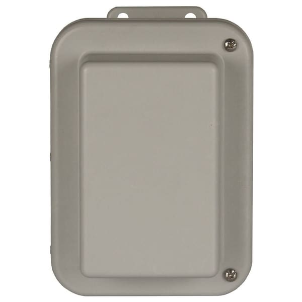 Screws Electrical Enclosures, 8 in H, 6 in D, 6 in W, NEMA 4X, Fiberglass